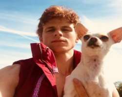 The actor is an animal lover and has also adopted a dog which proves the fact The actor is an animal lover and has also adopted a dog which proves the fact.